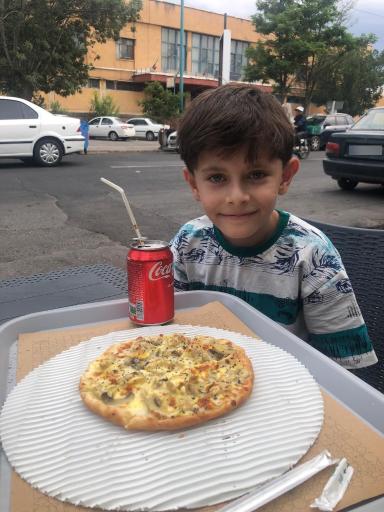 عکس پیتزا سیب 360