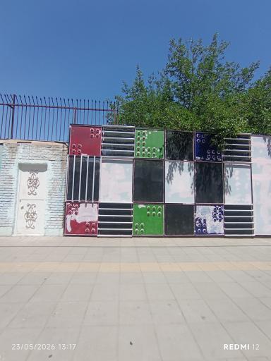 عکس تزیینات و نقاشی ساختمان محمدی
