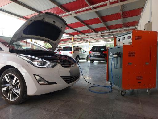 عکس کلینیک کربن زدایی و احیا کاتالیزور