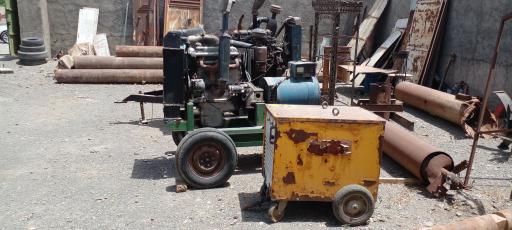 عکس دیزل جوش و جرثقیل مهربان