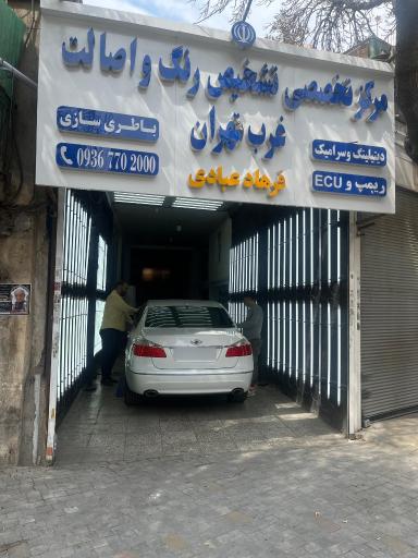 عکس کارشناسی و  تشخیص رنگ عبادی 