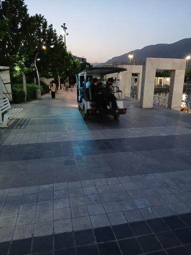 عکس محل عبور ون برقی