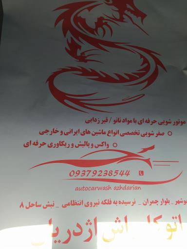 عکس اتو کارواش اژدریان