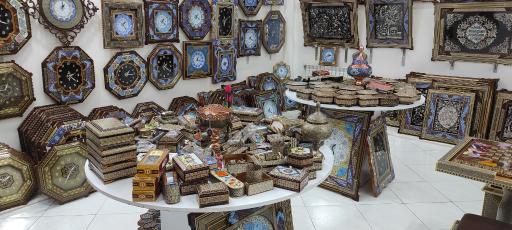 عکس صنایع دستی سپاهان خاتم 