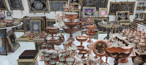 عکس صنایع دستی سپاهان خاتم 