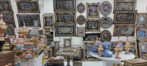 عکس صنایع دستی سپاهان خاتم 