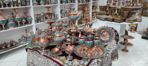 عکس صنایع دستی سپاهان خاتم 