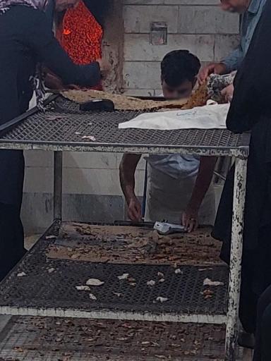 عکس نانوایی سنگکی