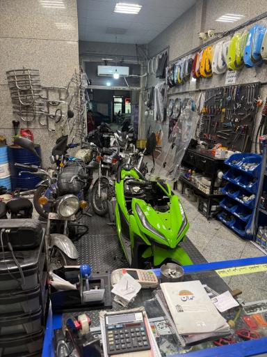 عکس موتورسازی و لوازم یدکی جهان سیکلت