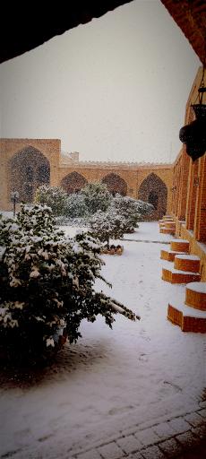 عکس کاروانسرای شاه عباسی کوهپایه