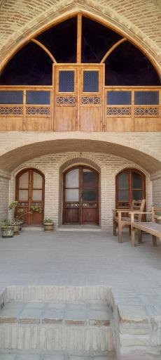 عکس کاروانسرای شاه عباسی کوهپایه