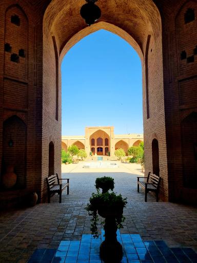 عکس کاروانسرای شاه عباسی کوهپایه