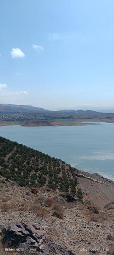 عکس دریاچه سد منجیل