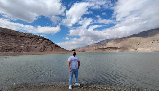 عکس دریاچه سد منجیل