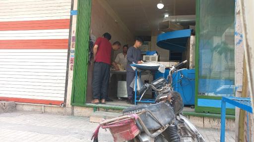 عکس نان لواشی سعید بیردانا