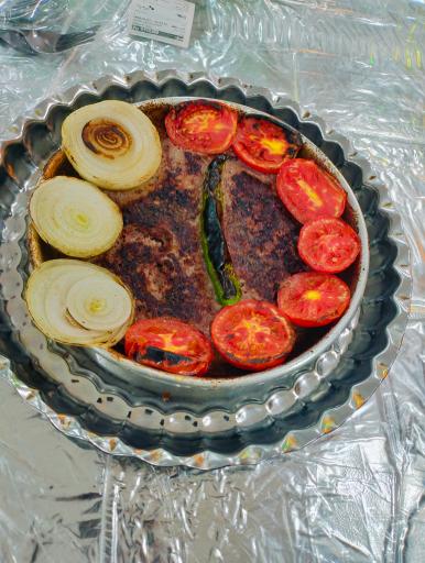 عکس کباب تابه ای دایان
