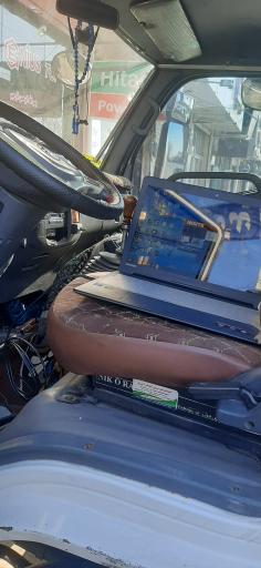 عکس دیاگ و برق کامیونت الوند و جک