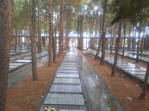 عکس آرامستان بهشت فاطمه