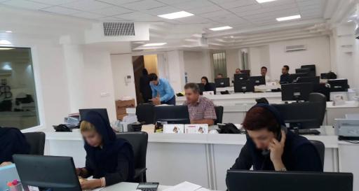 عکس آژانس هواپیمایی رز آبی