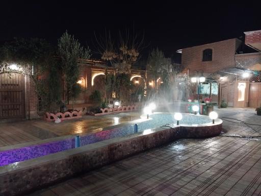 عکس سفره خانه سنتی شبهای ساوه