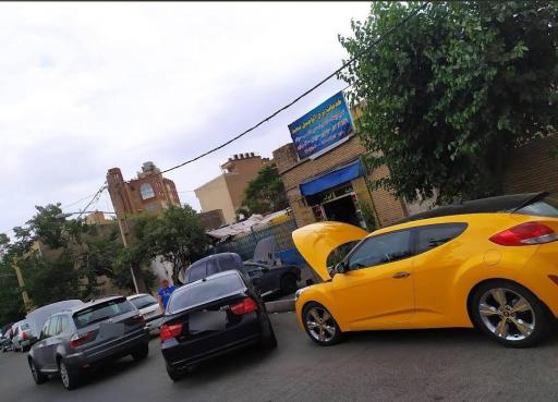 عکس برق اتومبیل سعید 