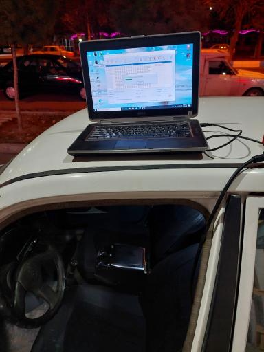 عکس تست و تنظیم موتور احسان