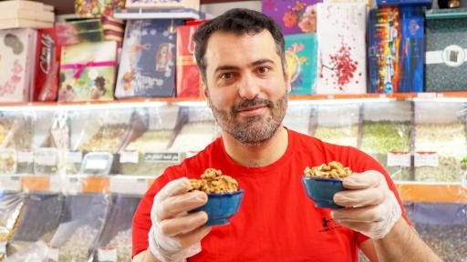 عکس آجیل و خشکبار خندان