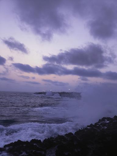 عکس تفرجگاه ساحلی دریا بزرگ