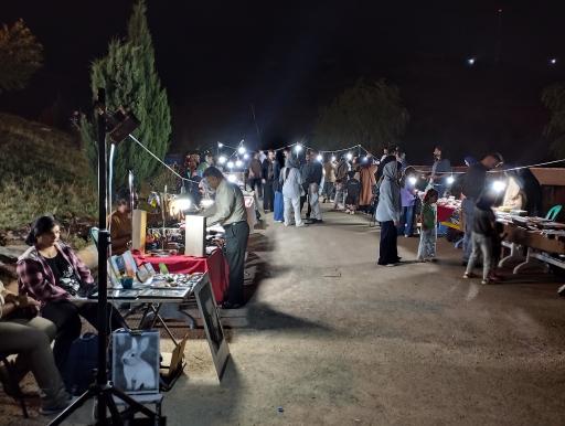 عکس پنج شنبه بازار هنری یاسوج 