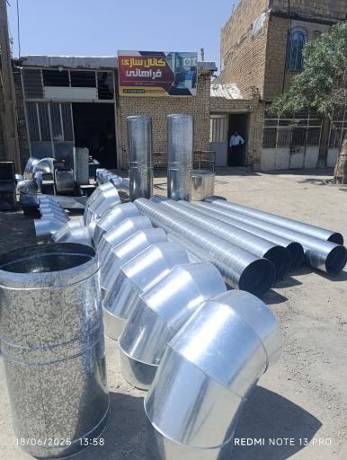 عکس کانال سازی اسپیرال اراک