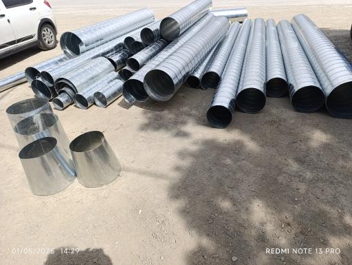 عکس کانال سازی اسپیرال اراک