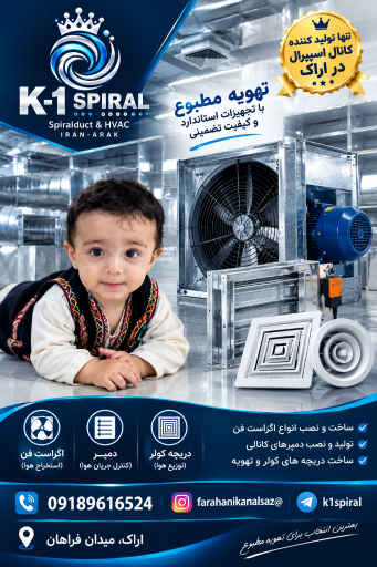 عکس کانال سازی اسپیرال اراک