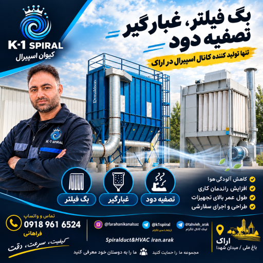 عکس کانال سازی اسپیرال اراک