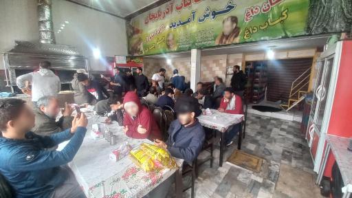 عکس کباب بناب آذربایجان پلیس راه توره