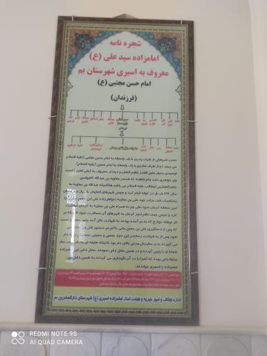 عکس امامزاده علی ابن الحسن المثنی (اسیری)