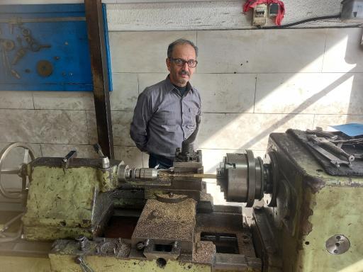عکس فرز کاری و تراشکاری داریوش عابدی 