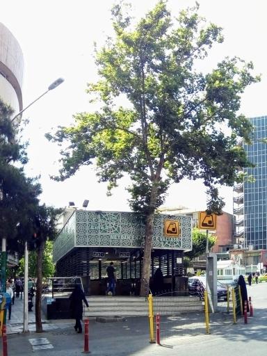 عکس میدان ولیعصر