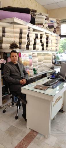 عکس گالری پرده و کاغذ دیواری هستی