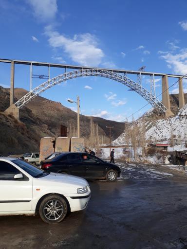 عکس پل قطور