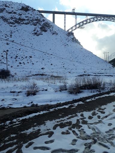 عکس پل قطور