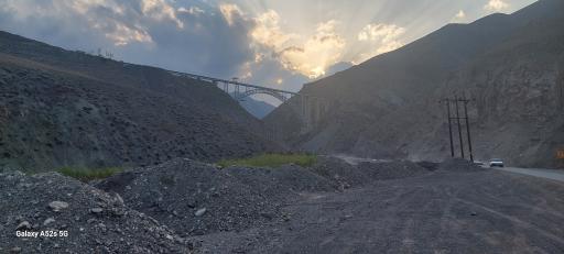 عکس پل قطور