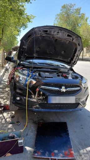 عکس باطری فروشی خودرو و باطری سازی حضرتی