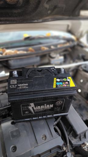 عکس باطری فروشی خودرو و باطری سازی حضرتی