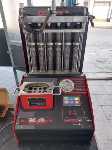 شارژ گاز کولر خودرو با دستگاه اتومات لانچ لطفی