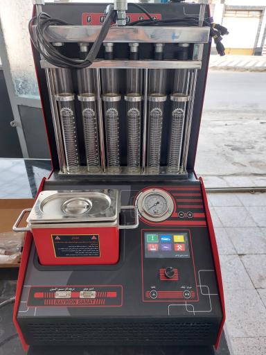 شارژ گاز کولر خودرو با دستگاه اتومات لانچ لطفی