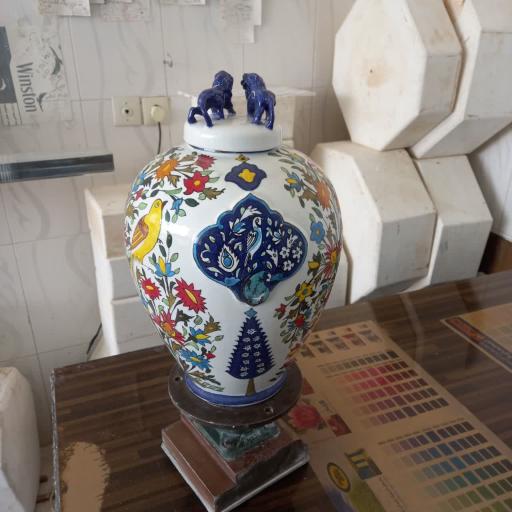 عکس سفال وسرامیک گل وسرام