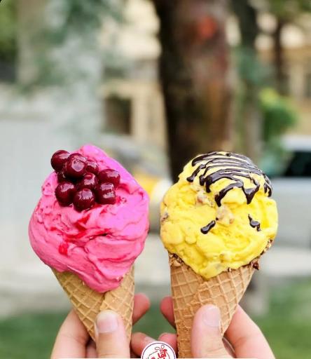 عکس بستنی دکتر پاندا شعبه بوئین زهرا