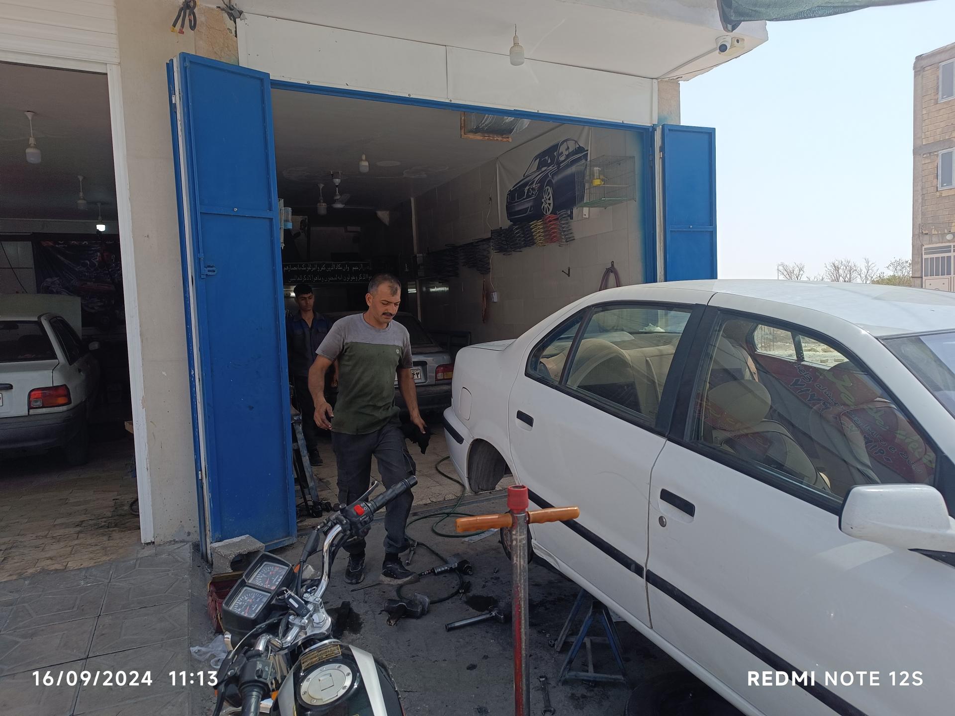 عکس زیروبند سازی مهدی صادق