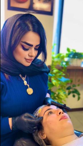 عکس آکادمی آرایش دائم فهیمه محمدخانی