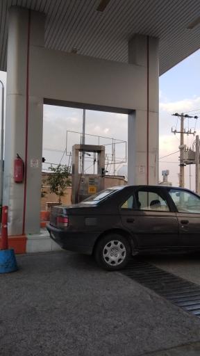 عکس پمپ گاز CNG شهرداری کاشمر